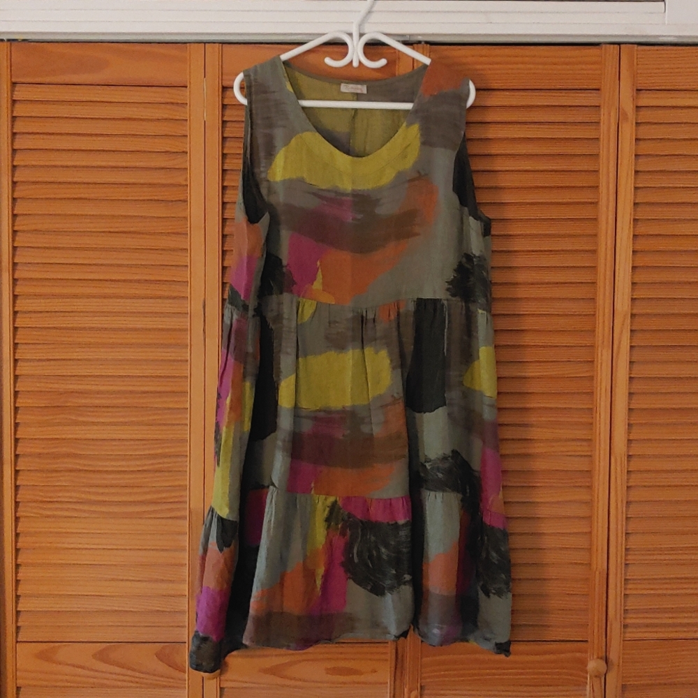 Linen summer dress
